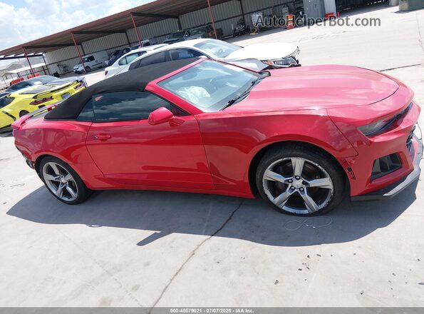 1G1FF3D76H0171695 2017 CHEVROLET CAMARO Красный Вид задней части салона