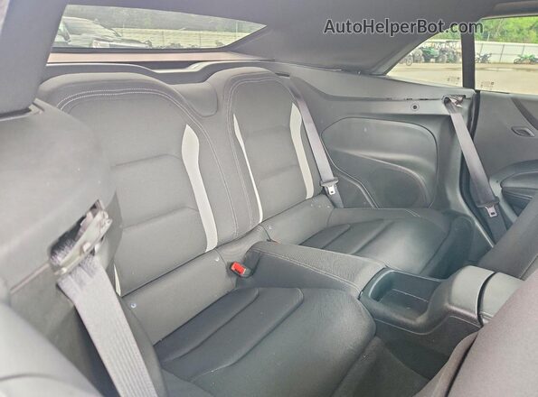 1G1FF3D77P0159490 2023 CHEVROLET CAMARO Gray Rear seats view