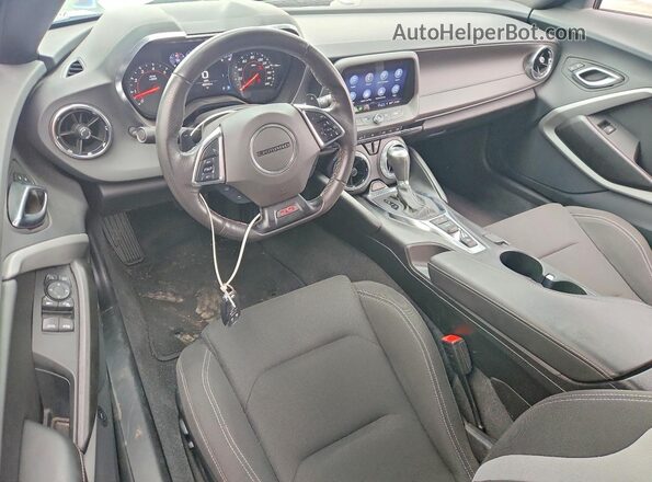 1G1FF3D77P0159490 2023 CHEVROLET CAMARO Gray Dashboard view