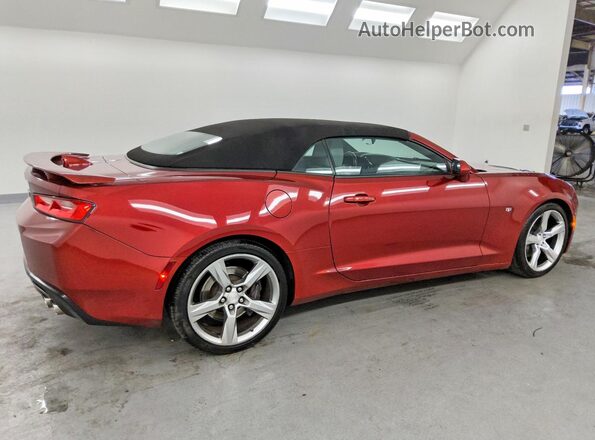 1G1FF3D7XJ0178395 2018 CHEVROLET CAMARO Red Задня права чверть