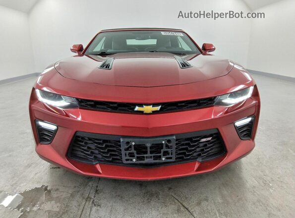 1G1FF3D7XJ0178395 2018 CHEVROLET CAMARO Red Вид спереду