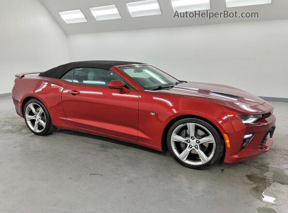 1G1FF3D7XJ0178395 2018 CHEVROLET CAMARO Red Передня права чверть