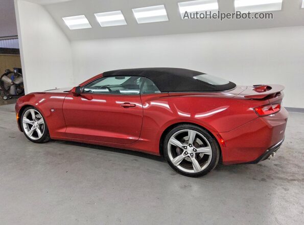 1G1FF3D7XJ0178395 2018 CHEVROLET CAMARO Red Задня ліва чверть