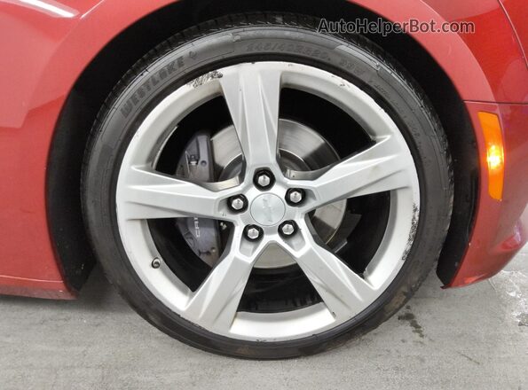 1G1FF3D7XJ0178395 2018 CHEVROLET CAMARO Red 
