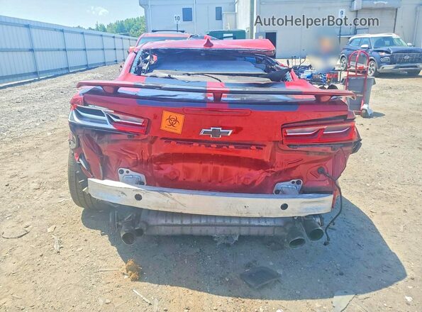 1G1FG1R79G0169495 2016 CHEVROLET CAMARO Red Widok z tyłu