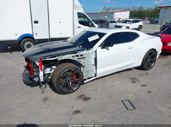 1G1FG1R79M0101905 2021 CHEVROLET CAMARO White Vista tres cuartos delantera izquierda