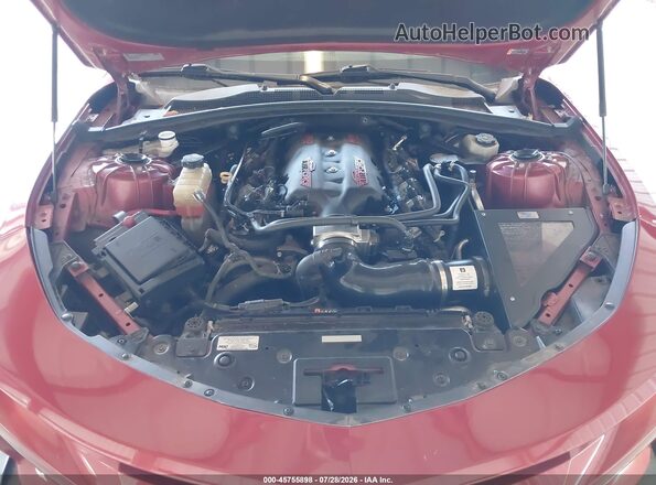 1G1FH1R71G0135676 2016 CHEVROLET CAMARO Бордовый Вид сзади