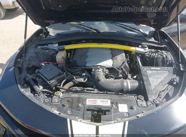 1G1FH1R71L0106284 2020 CHEVROLET CAMARO Black Rear view