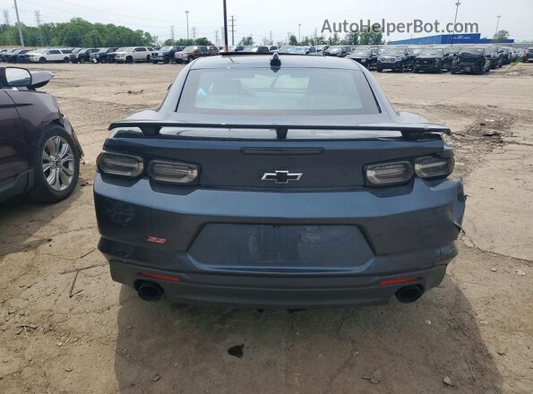 1G1FH1R72N0102490 2022 CHEVROLET CAMARO Gray Հետևի տեսք