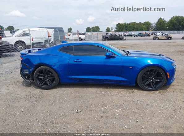 1G1FH1R75H0187748 2017 CHEVROLET CAMARO Blue Սալոնի հետևի տեսք
