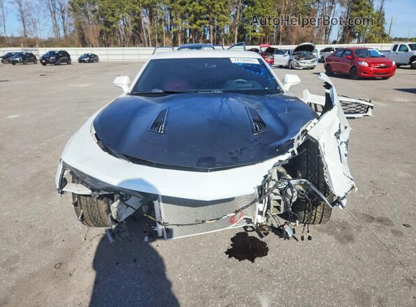 1G1FH1R75J0100534 2018 CHEVROLET CAMARO White Front view