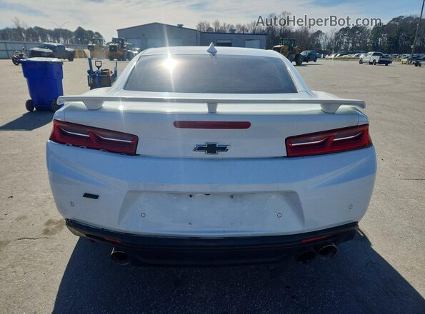 1G1FH1R75J0100534 2018 CHEVROLET CAMARO White Rear view