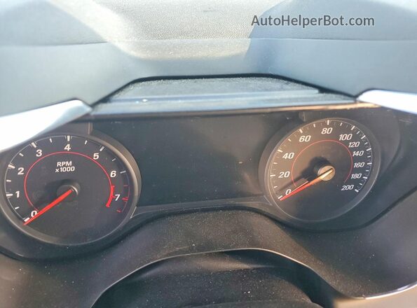 1G1FH1R76K0107364 2019 CHEVROLET CAMARO Black Instrument cluster view