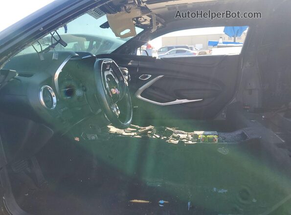 1G1FH1R76K0107364 2019 CHEVROLET CAMARO Black Front interior view