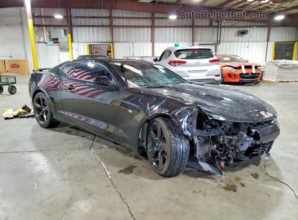 1G1FH1R77G0132071 2016 CHEVROLET CAMARO Черный Передняя правая четверть