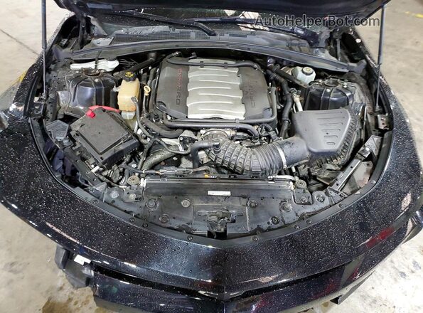 1G1FH1R77G0132071 2016 CHEVROLET CAMARO Черный Вид задней части салона