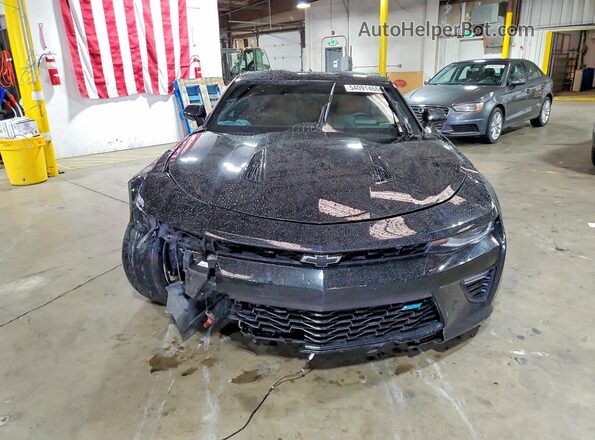 1G1FH1R77G0132071 2016 CHEVROLET CAMARO Черный Вид спереди