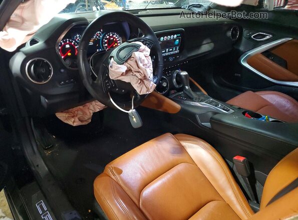 1G1FH1R77G0132071 2016 CHEVROLET CAMARO Черный Вид панели приборов