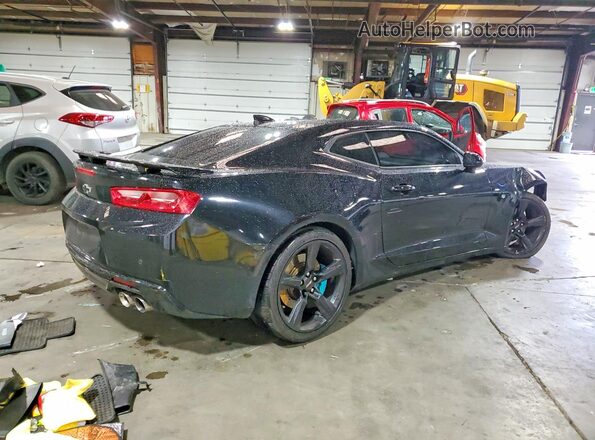 1G1FH1R77G0132071 2016 CHEVROLET CAMARO Черный Задняя правая четверть