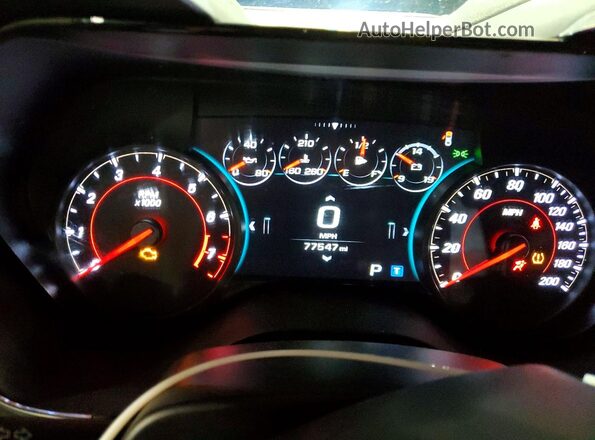 1G1FH1R77G0132071 2016 CHEVROLET CAMARO Черный Вид щитка приборов