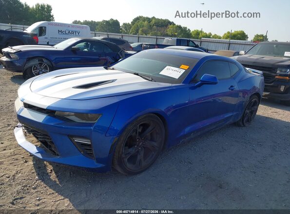 1G1FH1R77G0135620 2016 CHEVROLET CAMARO Blue Առջևի ձախ երեք քառորդ տեսարան