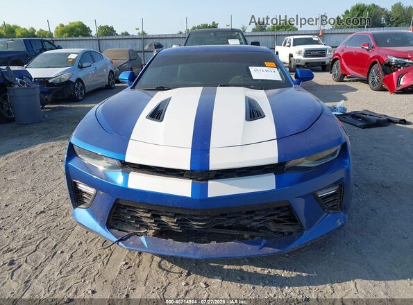1G1FH1R77G0135620 2016 CHEVROLET CAMARO Blue Սարքավորումների վահանակի տեսք