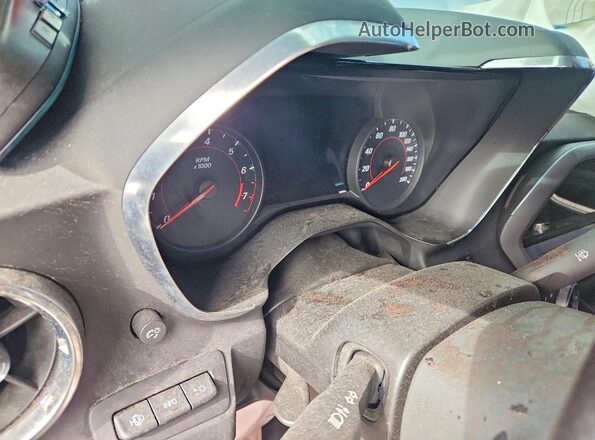 1G1FH1R77K0157710 2019 CHEVROLET CAMARO Зеленый Вид щитка приборов