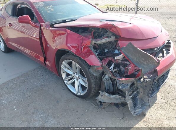 1G1FH1R78J0183022 2018 CHEVROLET CAMARO Red Вид спереду