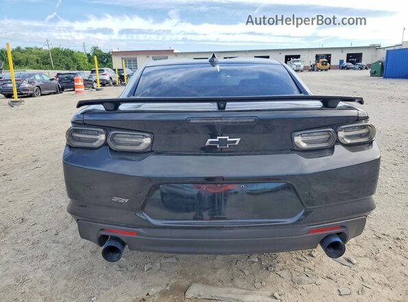 1G1FH1R78K0106944 2019 CHEVROLET CAMARO Black Вид ззаду