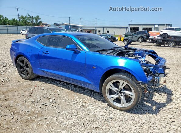 1G1FH1R79J0109592 2018 CHEVROLET CAMARO Blue წინა მარჯვენა