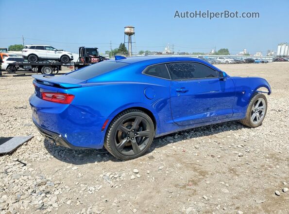 1G1FH1R79J0109592 2018 CHEVROLET CAMARO Blue უკანა მარჯვენა
