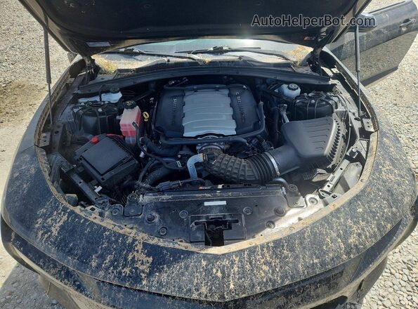 1G1FH1R79J0161885 2018 CHEVROLET CAMARO Black Սալոնի հետևի տեսք