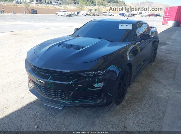 1G1FH1R79K0105768 2019 CHEVROLET CAMARO Black Front left