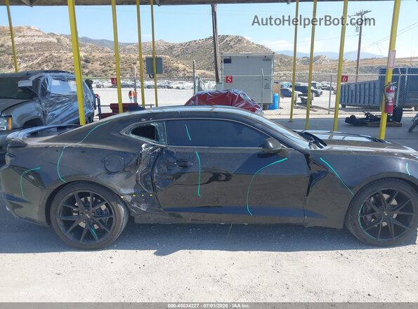 1G1FH1R79K0105768 2019 CHEVROLET CAMARO Black Front view