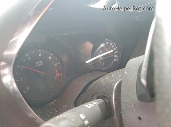 1G1FH1R79M0102842 2021 CHEVROLET CAMARO Red ხელსაწყოთა პანელის ხედი