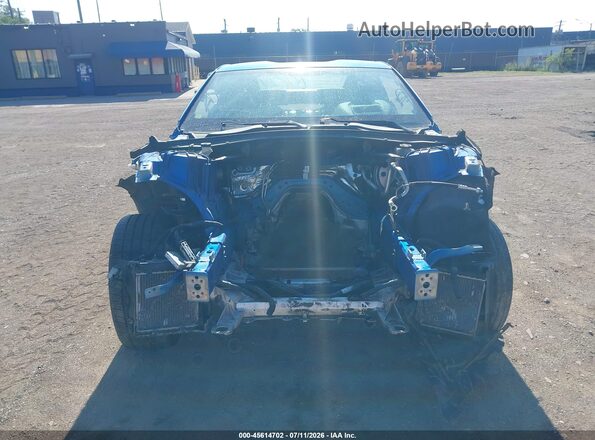 1G1FH1R7XH0103455 2017 CHEVROLET CAMARO Blue Vista del cuadro de instrumentos
