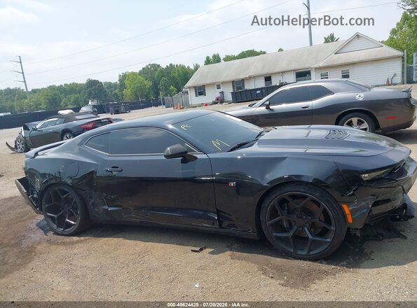 1G1FH1R7XK0112356 2019 CHEVROLET CAMARO Black Widok wnętrza z tyłu