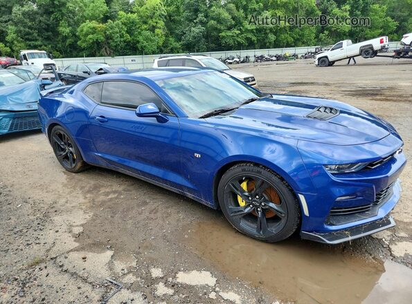 1G1FH1R7XL0124122 2020 CHEVROLET CAMARO Blue Przód prawy