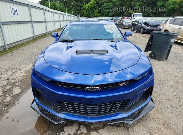 1G1FH1R7XL0124122 2020 CHEVROLET CAMARO Blue Widok z przodu