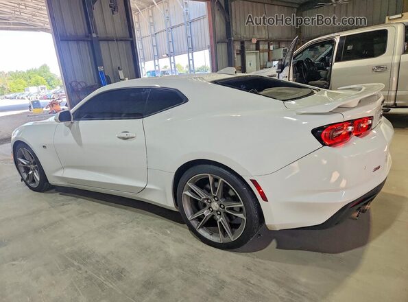 1G1FH1R7XM0128690 2021 CHEVROLET CAMARO White Trasero izquierdo
