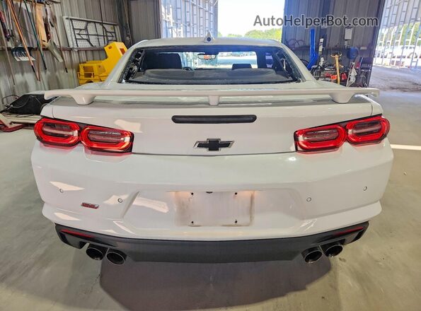 1G1FH1R7XM0128690 2021 CHEVROLET CAMARO White Vista trasera