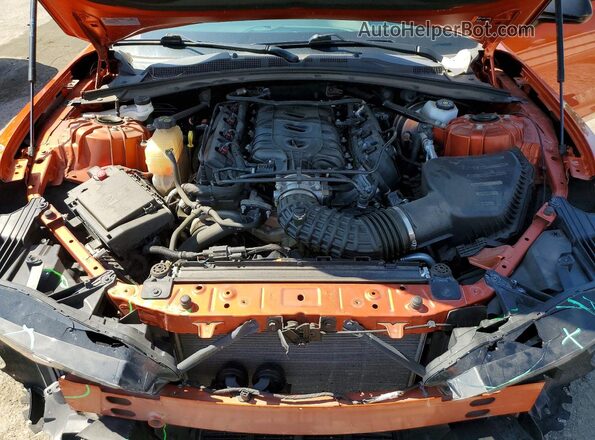 1G1FH1R7XP0107388 2023 CHEVROLET CAMARO Orange Вид задньої частини салону