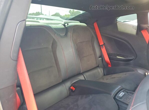 1G1FJ1R61H0159103 2017 CHEVROLET CAMARO Gray Հետևի նստատեղերի տեսք