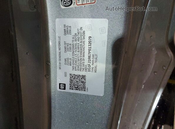 1G1FJ1R67P0132079 2023 CHEVROLET CAMARO Silver Շարժիչի բաժամունքի տեսք