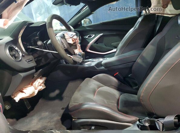 1G1FJ1R67P0132079 2023 CHEVROLET CAMARO Silver Սալոնի դիմացի տեսք