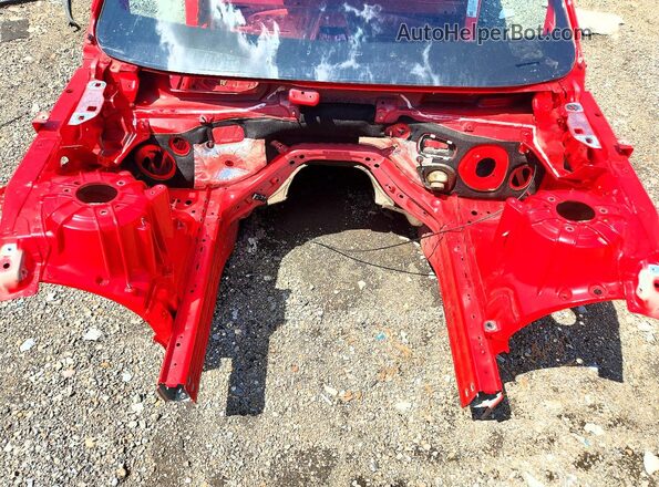 1G1FK1R69L0111189 2020 CHEVROLET CAMARO Red Rear interior view