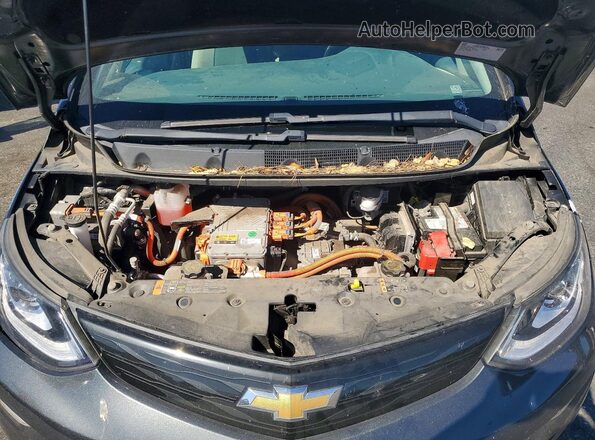 1G1FW6S00H4157629 2017 CHEVROLET BOLT Угольный Вид задней части салона