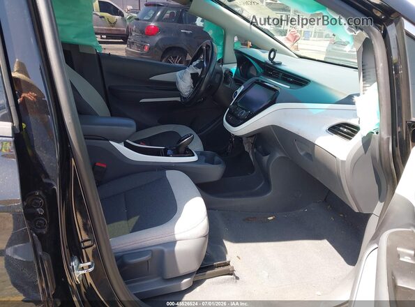 1G1FW6S00J4139430 2018 CHEVROLET BOLT Black წინა სალონის ხედი