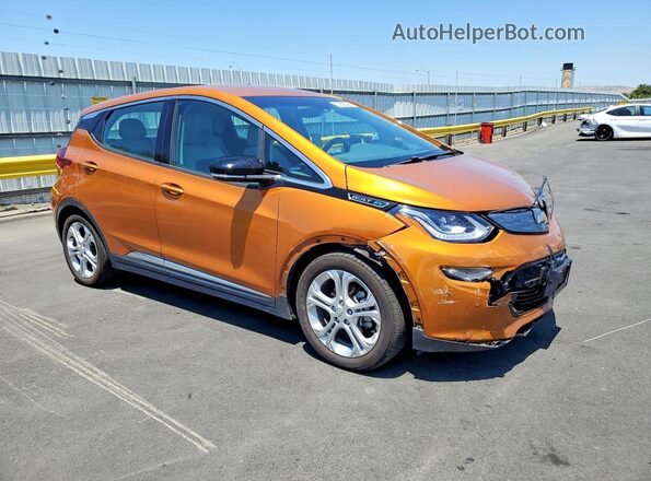 1G1FW6S02H4128293 2017 CHEVROLET BOLT Orange წინა მარჯვენა