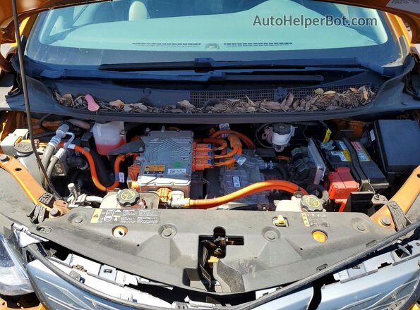 1G1FW6S02H4128293 2017 CHEVROLET BOLT Orange უკანა სალონის ხედი